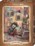 Heye Puzzle Heye din 1000 de piese - Monstrul Vinilului, Zozoville (30033) Puzzle