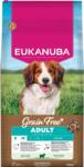 EUKANUBA Grain Free Adult Small Medium Lamb 12 kg gabonamentes kutyatáp kicsi és közepes fajtájú kutyák számára bárányhússal