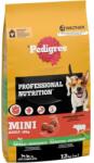 PEDIGREE Professional Nutrition Adult Mini marhahússal és zöldségekkel 12 kg kis testű kutyák számára