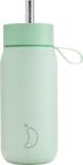 Chilly's Bottles Series 2 Термо чаша със сламка, 750 мл, ментов (C750S2SW90RLICH)