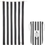 Dock & Bay Плажна кърпа бързосъхнеща, 90 x 200 см, цвят въглен (TOWLB-CAB-XL-BLACK-R)