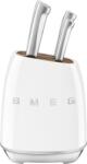 Smeg 50's Style блок с 6 ножа, бял (KBSF02WH)