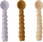 OYOY Mellow детски лъжички, топли цветове, 3 бр (M107155)