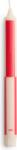 HAY Pattern Свещ, шахматен десен, кремаво-червена (AB361-F437)