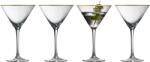 LyngbyGlas Palermo Чаши за мартини 250 мл, 4 бр (37055)