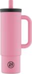 24Bottles Термо чаша Straw Flamingo, 800 ml (002238)