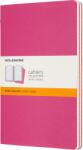 Moleskine Тетрадки с редове Moleskine Cahier L розови 3 бр (CH016D17)