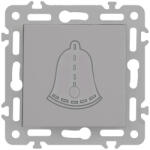 Leziter Nova csengő kapcsoló 101N szürke (LN101N-SZ) - geminiduo