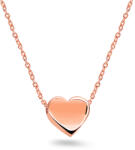 Heratis Forever Finom szív alakú nyaklánc, rosé arany, 9K IZ14515MRHR