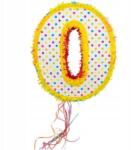Folat Pinata Szám 0 pöttyös Születésnapi szivárvány (FL60940)