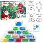  Adventi Naptár 24 Logikai Játékok 3D Puzzle Mini Játékok Kraktikus Játékok (KALENDARZ ADWENTOWY DLA DZIECI GRY LOGICZNE)