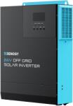 Edecoa Hibrid inverter 24V 3000W Mppt 80A tiszta szinuszos off-grid LCD Ups (RIV2430HCS-2SS)