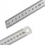 Decortrend Mérővonalzó Fém Kétoldalas 30 CM 12 Hüvelyk Erős Minőség Rugalmas (6314513)