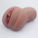 Passion Labs Masturbator Pussy No. 05, Realistic TPE, Super Soft, Brown
