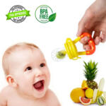 SuperBaby Suzeta pentru fructe - Galben