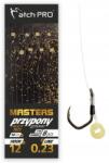 Match Pro MatchPro Masters Method előkék gumival M19 nr16 10cm Szakállas (908140)