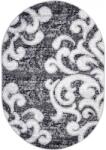Cappuccino Covor Modern, Cappuccino 16028, Gri Alb, Oval, Diverse Dimensiuni, 1700 gr mp (4823057909272 / 2211698070604) Covor