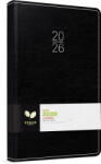 Uni Pap Livorno Zilnic Agenda 2026 Neagră 17x24cm (626-1517-90)