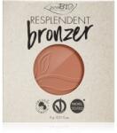 puroBIO Cosmetics Resplendent bronzosító utántöltő árnyalat 03 Beige Brown 9 g