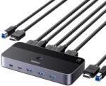 UGREEN CM664 HDMI 2.0 Switch KVM 2-in-1 4K 60Hz (15707)