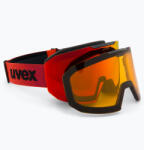 uvex Síszemüveg UVEX Evidnt Attract + case black matt/mirror red orange clear