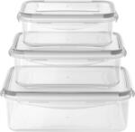 Siguro Fresh Keeper ételtároló doboz szett, 1 l + 1, 5 l + 2, 5 l, 3 darab (SGR-FO-P435Z)