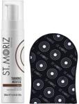 St. Moriz Professional Önbarnító készlet, sötét gyorsan száradó hab, 200 ml, Velvet kesztyű