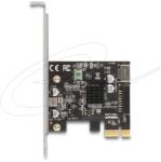 Delock PCI expressz x1 kártya - 1 x belső USB 5 Gbps Type-E Key A és 1 x 19 tűs USB pin header (90344)