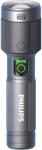 Philips Phil-SFL5141/10 LED-es zseblámpa, 30 W, akár 1500 lm, akár 660 m-es hatótávolság, akár 12 órás üzemidő, 2000 mAh-s akkumulátor, IP44, töltési mód: USB-C (Phil-SFL5141/10)