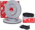  FÉKTÁRCSÁK + FÉKBETÉTEK elöl HYUNDAI COUPE II (GK), TIBURON, TUCSON; KIA