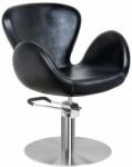 Gabbiano Amsterdam fodrászszék, fekete