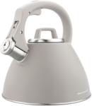 Klausberg Fierbător fluierător Klausberg KB 7953, 2.5 l, Oțel inoxidabil, Mâner termoizolant, Inducție, Bej (KB 7953)