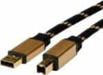 Roline Cablu imprimanta Roline USB 2.0 A Negru (11.02.8802-10)