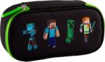 Astra Penar școlar oval Astra Minecraft - Cu 1 fermoar (AS503025050) Penar