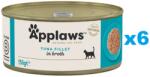 Applaws Cat Tonhalfilé húslevesben 6x156 g
