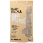 Doc Johnson in a Bag Dildo 10"/25 cm Transparent Dildo
