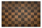 Wooden Amsterdam tölgy-diófa vágódeszka - sakkmintás (2 méret) (CHESS-60)