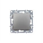 Leziter Nova kereszt kapcsoló 10A 250V 107 szürke (LN107-SZ) - leziter