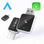 AI&JL Vezeték Nélküli CarPlay & Android Auto Adapter, 6 GHz WiFi, Bluetooth 5.0 (BEZPRZEWODOWY CARPLAY)