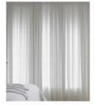 Świat firan Szép Fehér Függöny Nappaliba Szalaggal Több Méretben Batiszt Burano 300x180 (2548258)