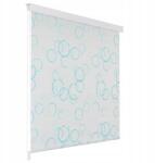 vidaXL Zuhanyfüggöny 80 x 240 cm, buborék mintás (142865)