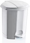 Dünya Plastik Műanyag pedálos szemetes, 30L FEHÉR (8696287010140)