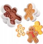 Tescoma Lyukasztó Bélyegző 2DB Karácsonyi Mézeskalács Süti (630858.00)