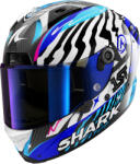 Shark Aeron Speed-fancy Bukósisak+plexivel, Karbon-fehér-kék