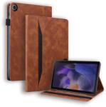  Husă tip flip FLATY pentru Samsung Galaxy Tab A11+ maro