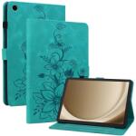  ART LILY Husă flip pentru Samsung Galaxy Tab A11+ verde