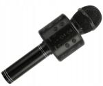  Vezeték nélküli Bluetooth mikrofon Usb karaoke hangszóróval 2x5W Led Fekete (Mikrofon Nagrywanie Głosów dla dzieci czarny)