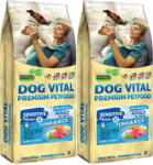 DOG VITAL Dog Vital Adult Sensitive Tonhal Rizs 2x12kg