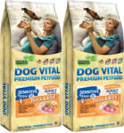 DOG VITAL Dog Vital Adult Sensitive Kacsa Rizs 2x12kg