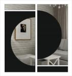 Kornik 3D Akril Dekortükör Kétrétegű 48x48 cm (Lu201)